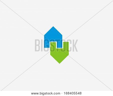 house logo, houses ,logo icon design template.