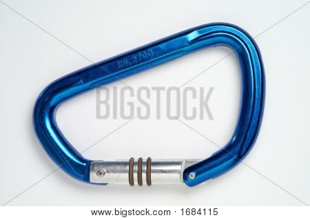 Alpinisme: Bewerkt D Aluminium Carabiner (2700 Kg)