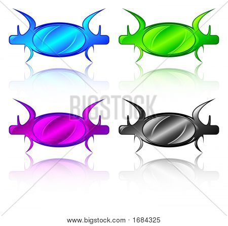 Objets brillants
