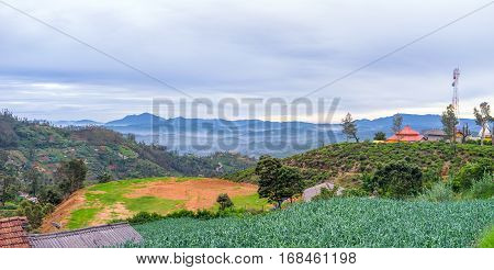 The Mountain Landscape Of Sri Lanka