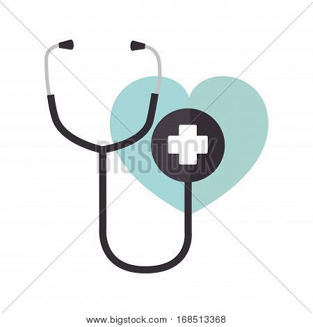 stethoscope medical isolated icon vector illustration design