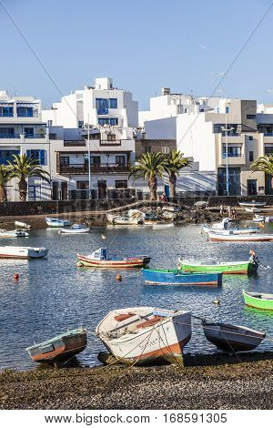 View Of Charco De San Gines In Arrecife, Lanzarot