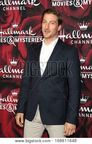 LOS ANGELES - JAN 14:  Daniel Lissing at the Hallmark TCA Winter 2017 Party at Rose Parade Tournament House  on January 14, 2017 in Pasadena, CA