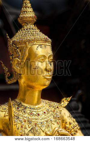 In the Royal Palace of the Great Palace Bangkok Thailand