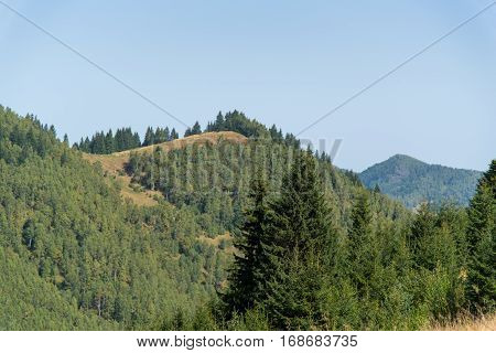 Carpathians , Resort Rausor from Retezat Mountains