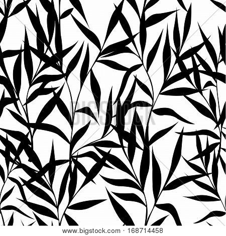 Vector stylized branches and leaves for design