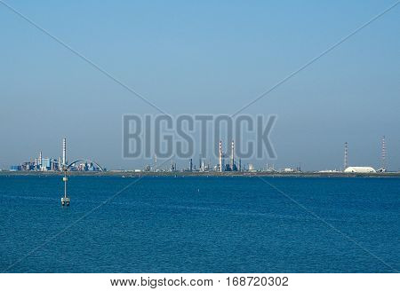 Marghera Industrial Area In Venice