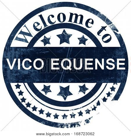 Vivo equense stamp on white background