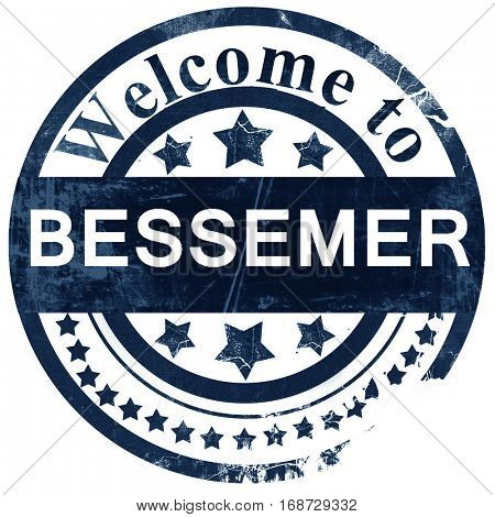 bessemer stamp on white background