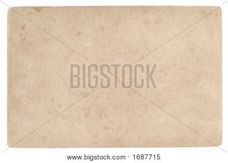 Eski kartpostal arka yüzü