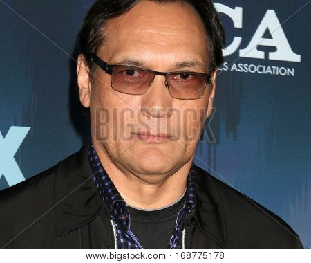 LOS ANGELES - JAN 11:  Jimmy Smits at the FOX TV TCA Winter 2017 All-Star Party at Langham Hotel on January 11, 2017 in Pasadena, CA