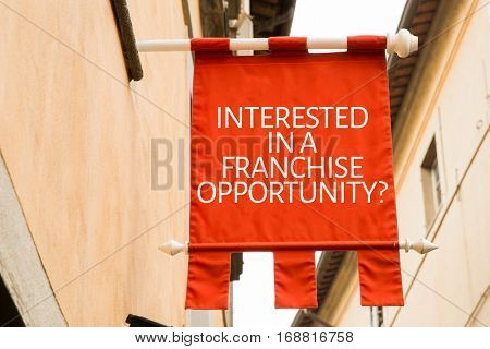 Interested in a Franchise Opportunity?