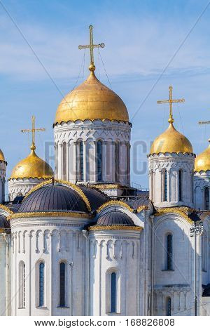 Dormition Cathedral (1160) In Vladimir, Russia