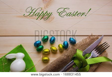 Happy Easter Concept.