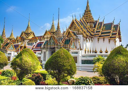 In the Royal Palace of the Great Palace Bangkok Thailand