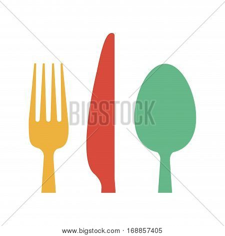 Restaurant cutlery utensils icon vector illustration graphic design