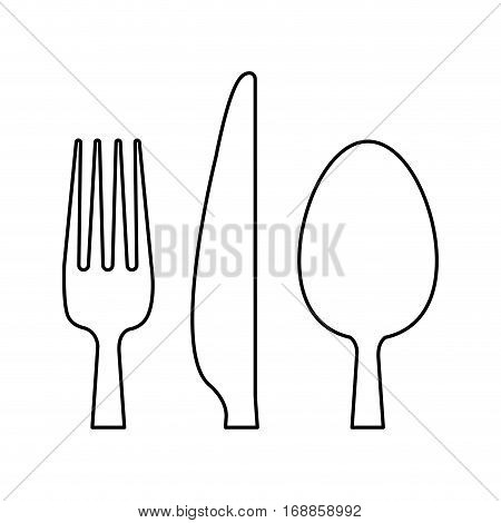 Restaurant cutlery utensils icon vector illustration graphic design