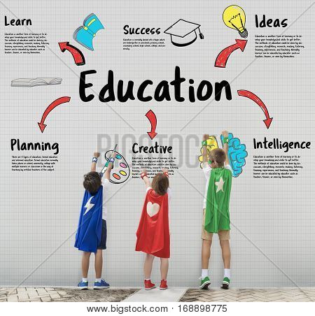 Learning School Education Diagram Concept