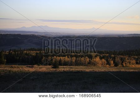 Autumn Colors Cypress Hills Canada