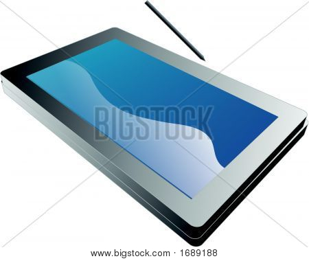 Tablet Pc Notebook Illustration