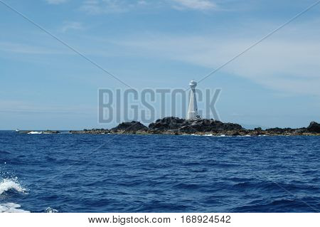Landscape of the islanders of Formigas, Azores, Portugal