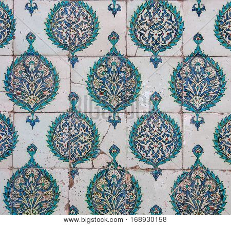 Ancient Hand Made Turkish - Ottoman Tiles