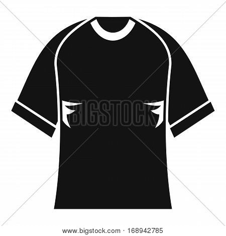 Raglan tshirt icon. Simple illustration of raglan tshirt vector icon for web