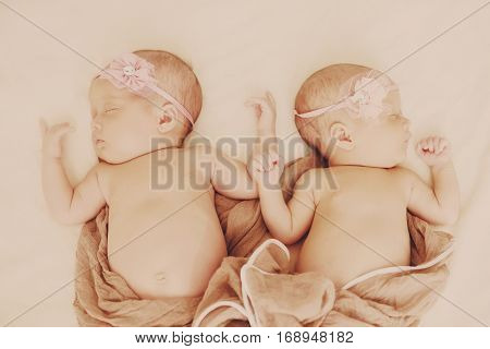 Lovely Newborn Twins
