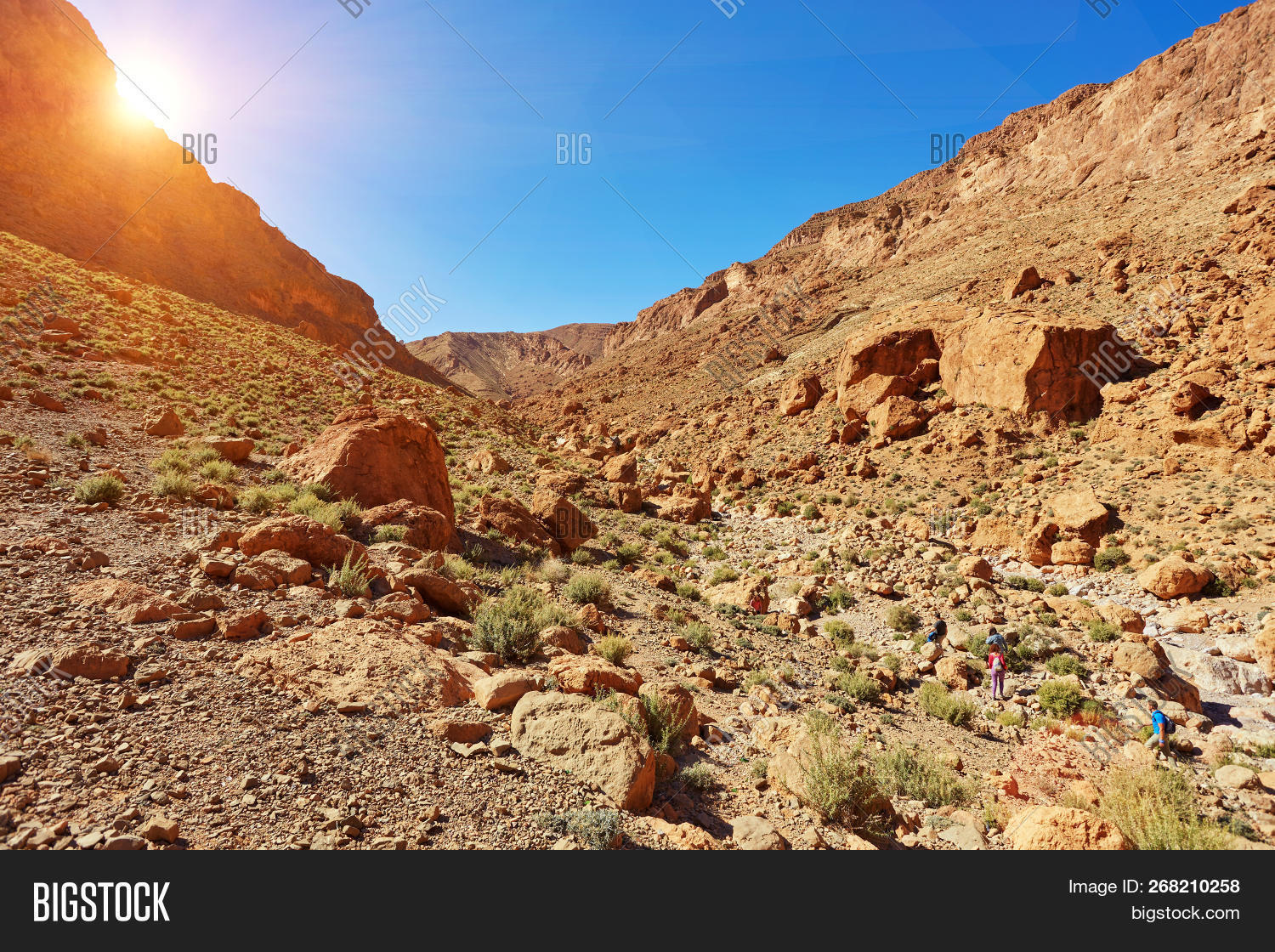 Todgha Gorge Gorges Du Image Photo Free Trial Bigstock