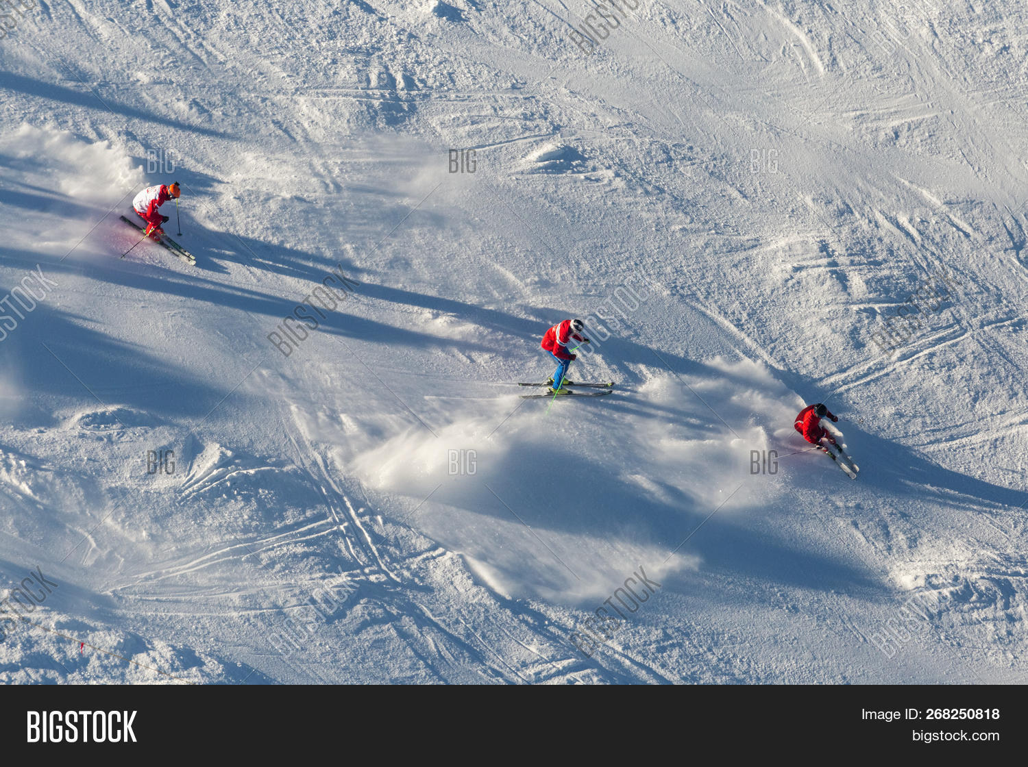 Ski School Aerial View Image & Photo (Free Trial) Bigstock