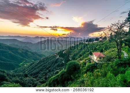 Photo Of Sunset In Chakrata, Jaunsar-bawar, Uttrakhand