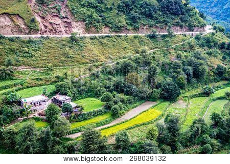 Landscape In Himalayas - Chakrata, Jaunsar-bawar, Uttrakhand, India