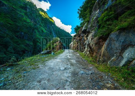 Off Road In Darma Valley In Himalayas - Uttarakhand