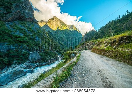 Off Road In Darma Valley In Himalayas - Uttarakhand
