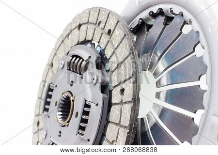 Disc And Clutch Basket With Release Bearing