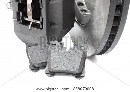Part Of The Brake System Of The Car