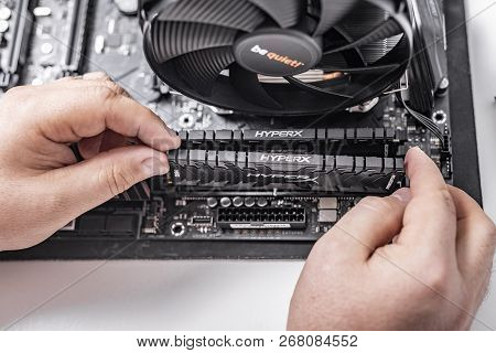 Ram. Installing Random Access Memory Into Pc