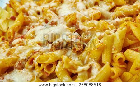 Chicken Parmesan Baked Ziti