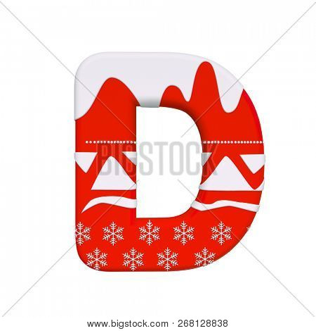 Christmas Letter D - Image &amp; Photo (Free Trial) | Bigstock