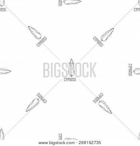 Cypress Pattern Seamless Vector Repeat Geometric For Any Web Design