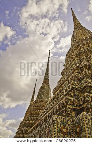 Pra-chetupon chrám Bangkok Thajsko