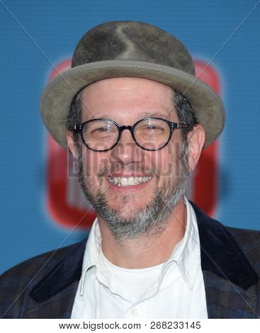 LOS ANGELES - NOV 05:  Michael Giacchino arrives to the 'Ralph Breaks the Internet' World Premiere  on November 5, 2018 in Hollywood, CA                