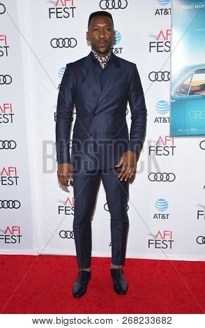 LOS ANGELES - NOV 09:  Mahershala Ali arrives to the 
