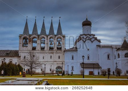 Tikhvin Assumption Monastery Fall 2018, A Russian Orthodox, Tihvin, Saint Petersburg Region, Russia