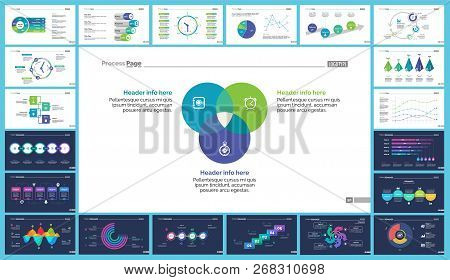 Business Inforgraphic Design Set For Management Concept. Can Be Used For Business Project, Annual Re