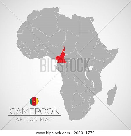 Map Africa Vector Photo Free Trial Bigstock 268311772 