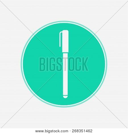 Penicon Vector, Filled Flat Sign, Solid Pictogram Isolated On White. Symbol, Logo Illustration.