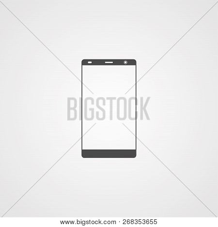 Mobile Phoneicon Vector, Filled Flat Sign, Solid Pictogram Isolated On White. Symbol, Logo Illustrat