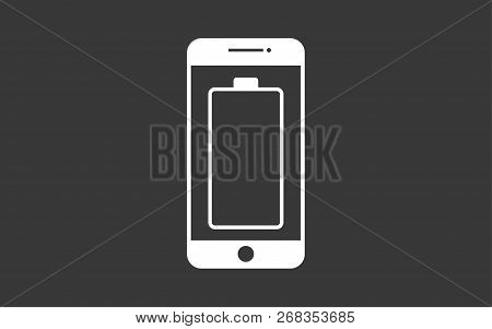 Mobile Phoneicon Vector, Filled Flat Sign, Solid Pictogram Isolated On White. Symbol, Logo Illustrat