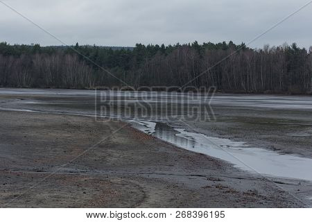 Pond Next To Schwandorf In Bavaria, Charlottenhofer Weihergebiet